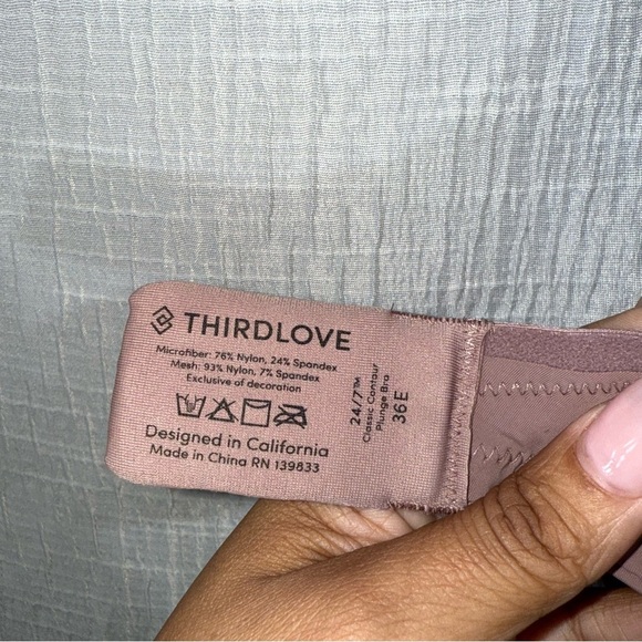 Thirdlove 24/7 Classic Contour Plunge‎ Bra 36E (DD) - Picture 8 of 8